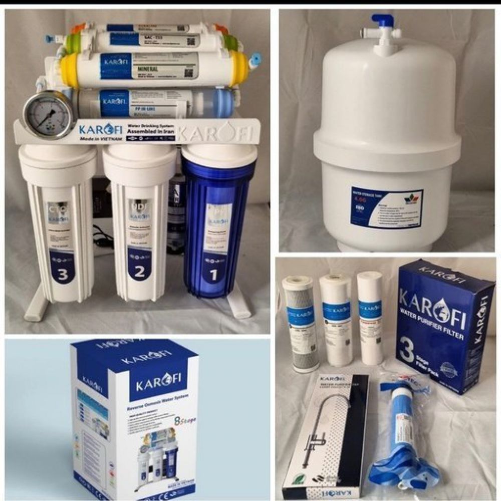دستگاه تصفیه آب 8 مرحله ای کاروفی ویتنام