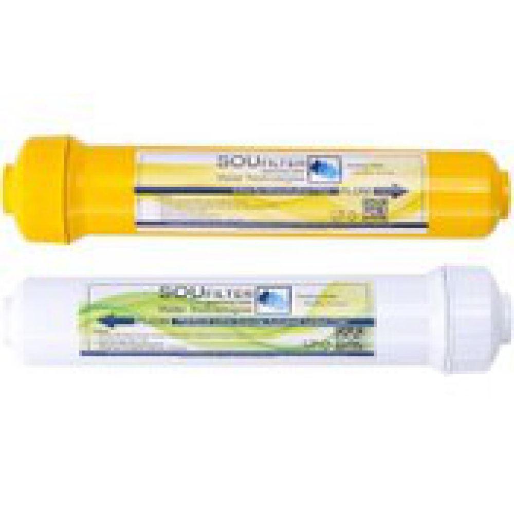 پک جفتی فیلتر 5 و 6 دستگاه تصفیه آب خانگی